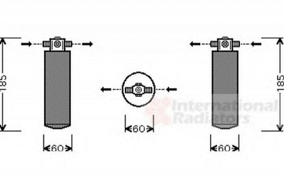 VAN WEZEL 3700d393 -  Осушитель, кондиционер